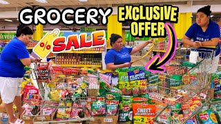 GROCERY VLOG PH 🍔 EXCLUSIVE OFFER AT PUREGOLD  REALISTIC GROCERY FOR SMALL FAMILY  Koolet Vlogs [upl. by Leummas]