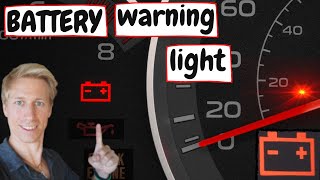 BATTERY WARNING LIGHT on dashboard🚨 Meaning amp Explanation – What causes battery light come on🚘 [upl. by Nalat]