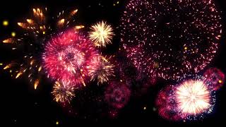 4K Background video Fireworks 4k video nền Bắn pháo hoa cực đẹp cực nét  NO LOGO [upl. by Juley]