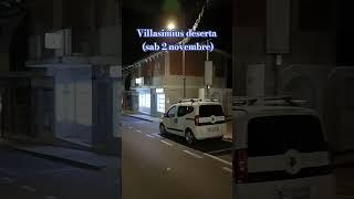 Villasimius deserta il sabato sera sabato 2 novembre h 2220  serdegna sardinia cagliari [upl. by Ahsilrak260]