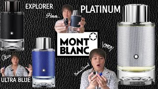 รีวิว น้ำหอม montblanc Explorer ทุกกลิ่น [upl. by Dlorej]