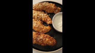 Healthy Crunch Air Fried Chicken Tenders Recipe [upl. by Llednar]