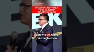 quotTo niszczy polską ochronę zdrowiaquot Hołownia zaczyna walkę o quotsprawiedliwą składkę zdrowotnąquot [upl. by Yaeger198]