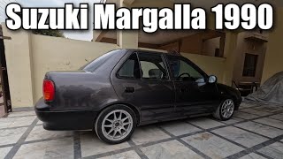 Suzuki Margalla 1990 Sedan  Owner Review  GLX [upl. by Epner]