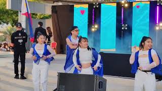 Francine Diaz and Seth Fedelin sa Dubai Barrio Fiesta 2024 FrancineDiaz SethFedelin FranSeth [upl. by Aicile]