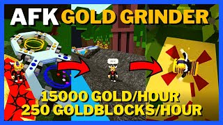 Afk Gold Grinder 15k Per Hour  Build A Boat For Treasure ROBLOX [upl. by Bailar937]