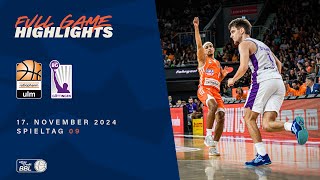 ratiopharm ulm vs BG Göttingen  Full Game Highlights  Spieltag 9 202425 [upl. by Auj]