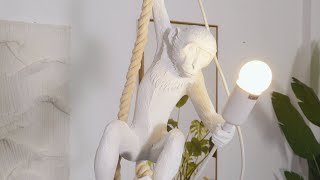 Seletti Monkey Pendnant Lamp [upl. by Aisayn]