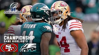 San Francisco 49ers vs Philadelphia Eagles  2023 NFC Conference Championship Game Highlights [upl. by Sternick]