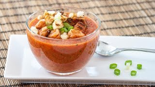 How to Make Gazpacho  Gazpacho Andaluz Recipe [upl. by Phelgen]