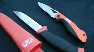 BAHCO 2444 Mora amp 2815FS knives HD  review by Nosfctech [upl. by Denni]