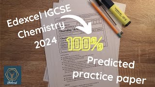 Chemistry Paper 2024  Edexcel IGCSE Paper 2  Practice Paper Walkthrough [upl. by Heddy527]