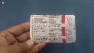 Olmesar 20 Tablet  Olmesar Tablets  Olmesartan Medoxomil Tablets  Olmesar 20mg Tablet Uses Dosage [upl. by Blayze]