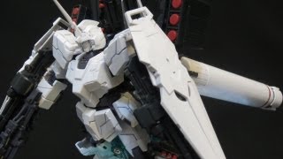 HGUC Full Armor Unicorn Gundam review 1 Unbox Gundam UC Banaghers Gunpla plastic model ガンプラ [upl. by Asum]