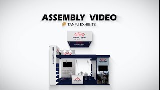 Getting Start Aluminum Exhibition Booth Full Barry Adunmo Assembly video [upl. by Unity]