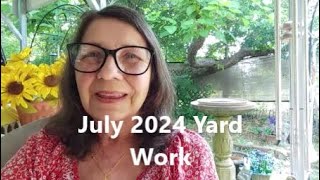 July Yard Work DIY Ground Leveling [upl. by Onairam48]