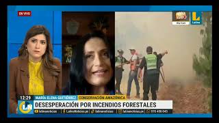 Entrevista a María Elena Gutiérrez en Latina Noticias [upl. by Isadora]