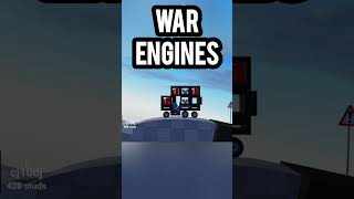 WAR ENGINES roblox shorts warengines [upl. by Afatsom681]