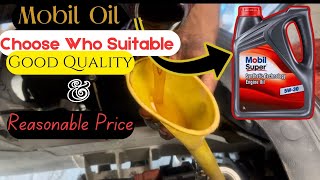 Mobil Engine OilChoose who suitable for your Car Fuel MileageFor best Fuel AverageGood Quality [upl. by Fayre]