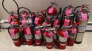 2024 Annual Fire Extinguisher Inspections InHouse [upl. by Mercado]