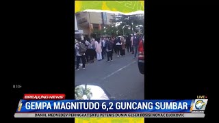 Warga Panik Gempa M 62 Pasaman Barat Terasa hingga Pekanbaru [upl. by Attenev702]