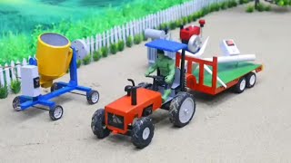 Diy tractor making wind turbine machine science project VillageminiPbt 1 [upl. by Norina]