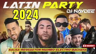 Fiesta Latina Mix 2024 🎉 Super Mezcla  Reggaeton Nuevo Viejo Merengue House Guaracha djnaydee [upl. by Bartholomeus840]