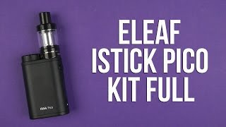 Распаковка Eleaf iStick Pico Kit Full Black [upl. by Blanca]