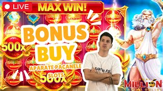 â‘ď¸ŹCEL MAI FRUMOS BONUS BUY LA PACANELE SI EGT URI PE MIZA BUNA Pacanele Live PRAGMATICPLAY [upl. by Danita]