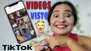 Cómo ver el historial de video ya visto en tikTok como Acceder al historial de tiktok [upl. by Ettebab]