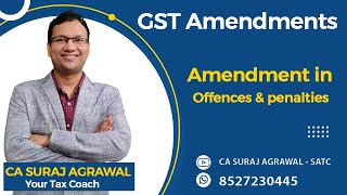 CMA FINAL  GST AMENDMENT  OFFENCES amp PENALTIES  DEC 2021 EXAM [upl. by Rifkin]