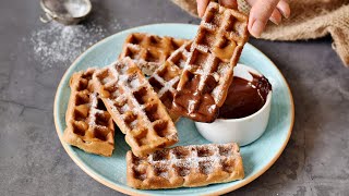 The Best Vegan WAFFLES Even GlutenFree [upl. by Molli831]