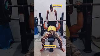 Flat Bench  Barbell Press 💪Vlog barbellbenchpressgym youtube ytreel rajkishor feelingworkout [upl. by Allimaj]