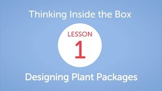 EiE  Thinking Inside the Box Designing Plant Packages Lesson 1 in Winthrop MA [upl. by Veronike]