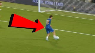 Marc Guius Big Miss During Servette vs Chelsea Clash [upl. by Namijneb]