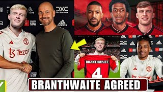 ALL AGREED Jarrad Branthwaite 5 Year Contract To Manchester United [upl. by Eudora]