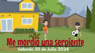 🔴Misionero Adventista Niños  Sábado 20 de Julio de 2024 Me Mordió una Serpiente [upl. by Staffan]