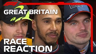 Drivers Reaction After the Race  2024 British Grand Prix [upl. by Halludba]