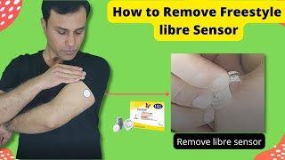 How to remove freestyle Libre sensor [upl. by Annette395]