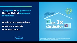 Ofertă pompă de căldură cu pachetele Thermo Hybrid de la ENGIE [upl. by Marmaduke]