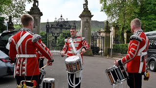 How to play drums with the Scots Guards [upl. by Mohamed]