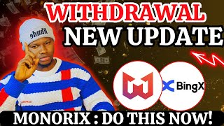 Monorix Airdrop Distribution Update  What you need to know about Monorix Airdrop  Monorix Withdraw [upl. by Zohar]