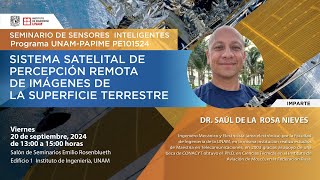 Sensores Inteligentes Sistema satelital de percepción remota de imágenes de la superficie terrestre [upl. by Reham]