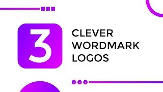 3 Best Wordmark Logo Design  Creative Logotype Design  Lettermark Logo  Adobe Creative Cloud [upl. by Stich7]