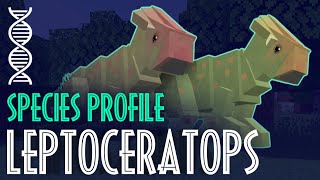 LEPTOCERATOPS 【 Paleocraft 】 Dinosaur Minecraft [upl. by Nev]