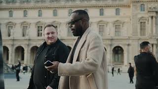 Paris Fashion Week SS25  Louis Vuitton Show with Maitre GIMS 4K [upl. by Leunamme]