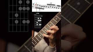 Diminished  Altered  Harmonic Minor Scale Lick [upl. by Htrahddis]