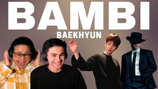 BAEKHYUN Bambi Dance Practice  JOS AND ETHAN REACTION [upl. by Clerk]