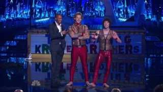 KriStef Brothers AGT QuaterFinals  Doves Neck braces and Swords [upl. by Eimorej854]