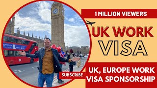 How to come to UK 🇬🇧 and Europe for a Job  Easy way to come Europe  UK Skilled worker visa​⁠​⁠ [upl. by Estella320]